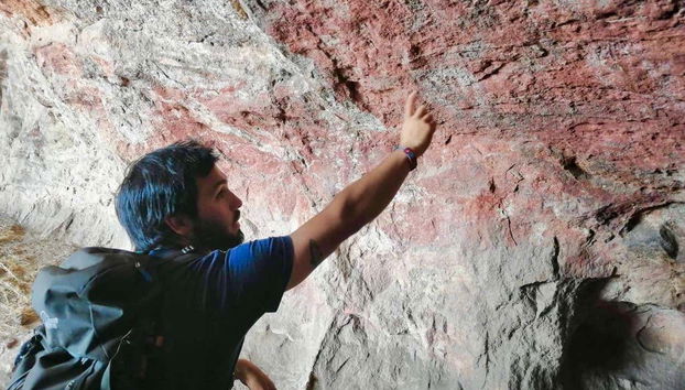 Check out the ancient cave paintings