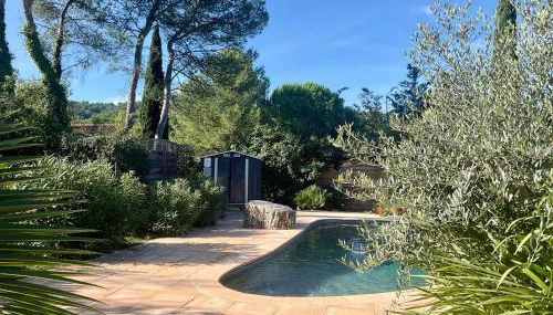 Villa Provençale climatisée près Aix en Provence Piscine securisée alarme - Foto 4, Garden view