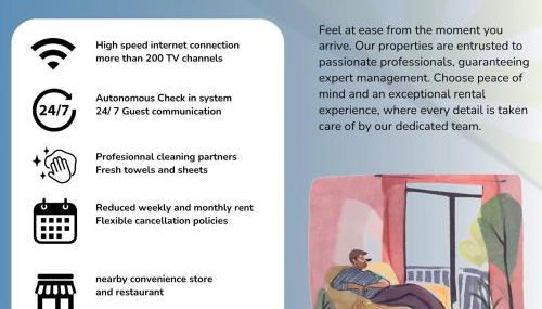 Les Agnettes - Paris Metro - Wifi - Parking - Tout équipé - Foto 4