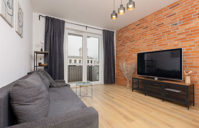 Minimalist Apartment in Łódź by Renters - Foto 12