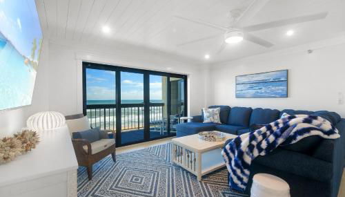 Luxury direct oceanfront corner with large private balcony, heated pool and garage - Foto 3