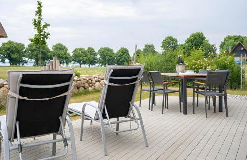 Wiesenpieper - Ferienhaus mit Kamin, Sauna und Meerblick - Foto 5