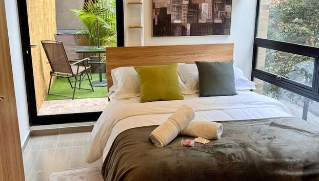 203-Oasis Urbano Con Terraza - Foto 3, Habitación