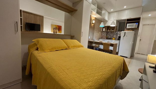 Lindo Studio Copanema Perto do Metrô - Foto 3, Habitación