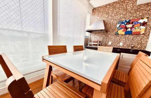 Aluguel de Apartamento em Santos com 2 Quartos e Churrasqueira na Varanda - Foto 13