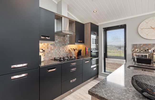 Ael-y-bryn - Luxury Lodge Hot Tub Three En-suite Bedrooms - Foto 7