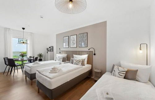 kitchenroombed - Top City-Lage I nahe Hbf I Aufzug I Tiefgarage I Terrasse I Business - Travel - Family - Foto 31