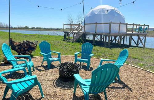 Best Texas Glamping in this Stunning Dome Rental in Rogers, Bell County - Foto 14