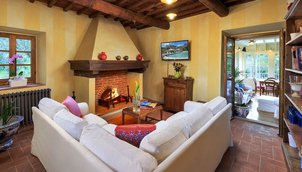 Zona de estar del vestíbulo