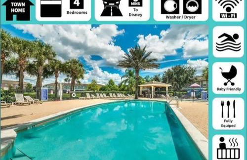 Cozy 4bdhome By Lake Prime Location Disney - Foto 26