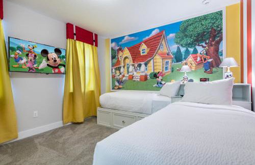 Remarkable Home Near Disney With Theater & Themed Rooms With Waterpark & Resort Access At Encore Resort - 7660Ff - Foto 13