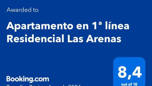 Apartamento en 1ª línea Residencial Las Arenas - Foto 2