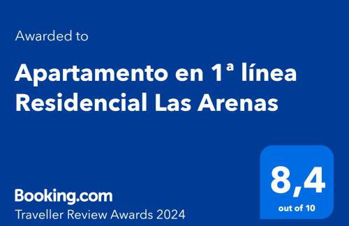 Apartamento en 1ª línea Residencial Las Arenas - Foto 2