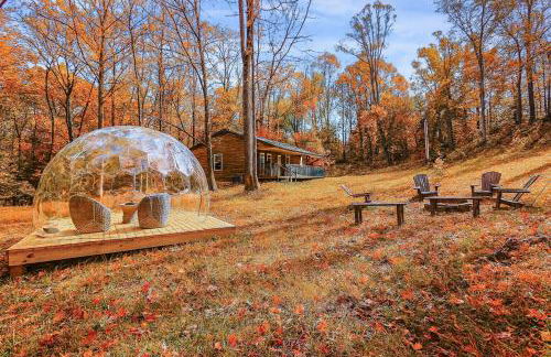 Cabin with King Bed , XBOX, HotTub, Games, Firepit , Stargazing Dome - Photo 10
