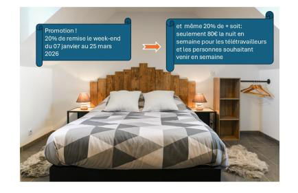 Gite Bonheur et Charme Spa-Sauna forfait 2h inclus - Foto 3