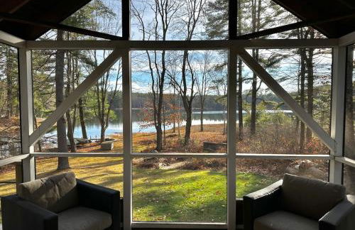 Private Lake waterfront 8 min to skiing - Foto 1