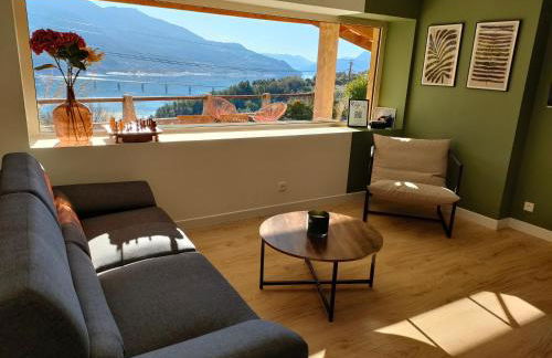 Le Panoramique du Plongeoir - T4 spacieux de 90m2 avec grande terrasse vue sur le lac de Serre Ponçon - Photo 10