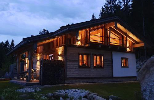 Dreisessel-Chalets im bayerischen Wald - Chalet Hochstein - mit Whirlpool-Sauna-Kamin - Foto 46
