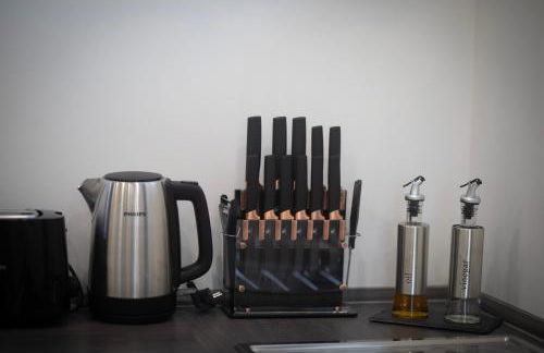 HANNIBAL - Design Apartment Lavendel 4, VW Nähe, Parkplatz, Küche, HighSpeed-WLAN, Fitness, Solarium - Foto 11