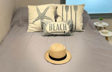 Studio com ar condicionado em frente a praia de Santos! - Foto 4