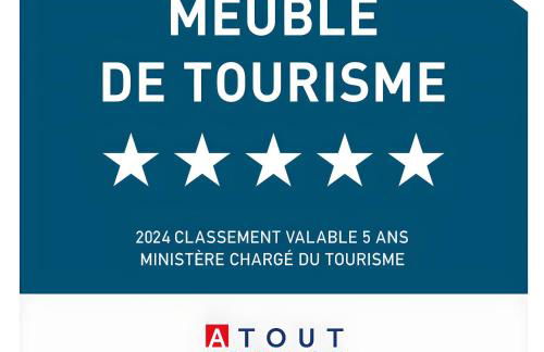 Sable & Pampas - Meublé de Tourisme 5 étoiles - Vue Panoramique & Terrasse - Climatisation - Plage à 200m - Foto 20