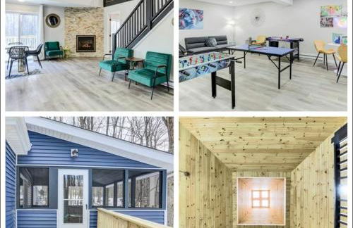 The Hut House 3BR 3BA Game Room Massage Chair - Foto 25