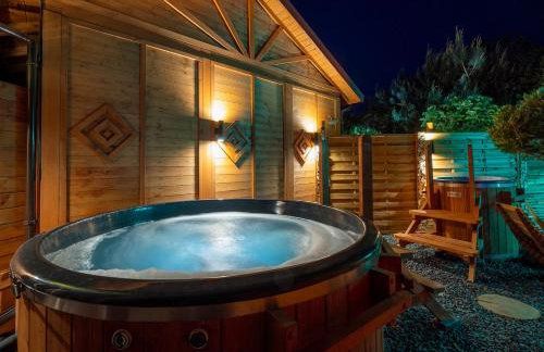 Domki Forest sauna jacuzzi balia Darłowo Darłówko Rusko - Foto 62