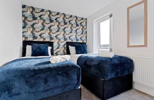 Luxury Birmingham City Centre Townhouse with FREE Parking - Sleeps 4 - Perfect for Contractors, Business Travellers, Families and other Groups - Near Bullring, Newstreet, Selfridges, NEC, NIA & Birmingham airport - Foto 11