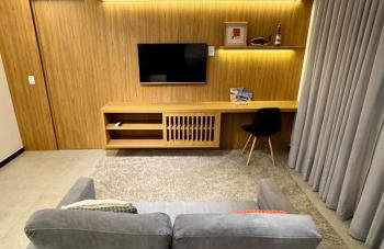 Flat confortável, a 200 metros da praia com estacionamento - Foto 37