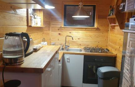 domki domek na jeziorem Wilczyńskim Budzisławskim , las, osobno ogrodzony 2-6 osób- klimatyzacja, ogrzewanie, 62-550 Zygmuntowo gm Wilczyn - Foto 3