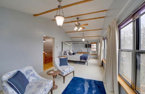 Lake-View Home with Deck and Gas Grill in Bernice! - Foto 20