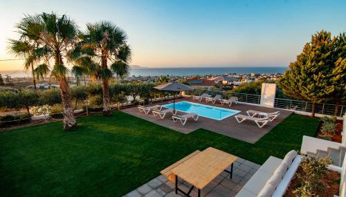 Villa pelagos view - Foto 5, Garden, sunbed, Garden view