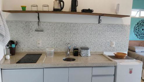 Estúdio Mar do Campeche com garagem - Foto 5