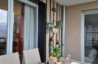 T2 lumineux avec terrasse vue Zénith - parking inclus - Foto 18