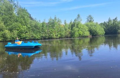 Ferienhaus Friese, direkt am See, mit hauseigenem Tretboot, hauseigener Sauna sowie Whirlpool, Kamin, eingezäuntes Grundstück, direkter nähe Kinderspieleparadies sowie Reit- und Ponyhof - Photo 24
