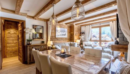 Arc 1950, ambiance chalet luxe 5/7pers dans résidence 5* skis aux pieds avec SPA - Photo 2