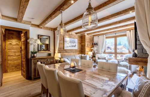 Arc 1950, ambiance chalet luxe 5/7pers dans résidence 5* skis aux pieds avec SPA - Photo 2