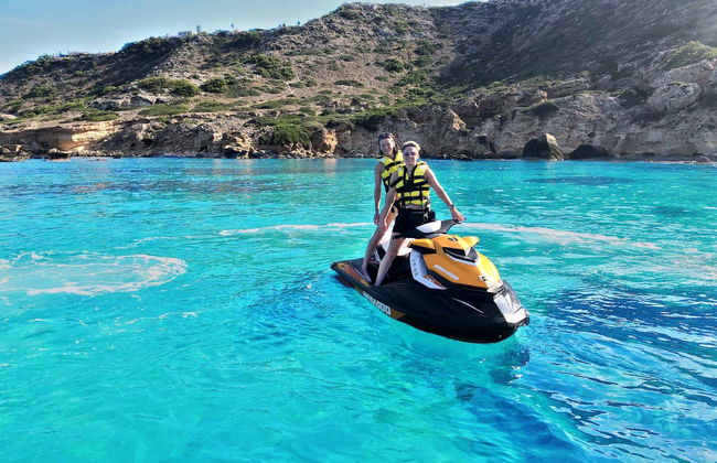 Tour di Cala Mondragó in moto d'acqua - Foto 1