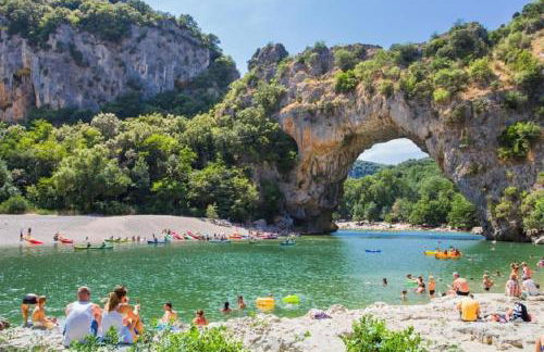 Chalet Le Petit olivier , gite l Echapée Belle Aubenas - Foto 28