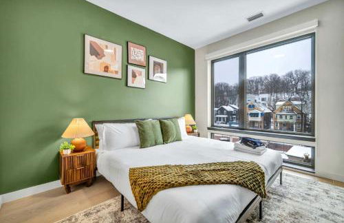 Little Italy & CWRU w King BedGymParkingWD - Foto 5