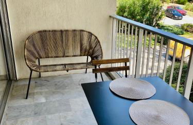 Studio 5 minutes Cannes et plages, terrasse, piscine - Foto 15