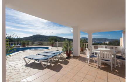 Can Tunicu has amazing sea views and is located in a quiet area near to San Antonio - Foto 4