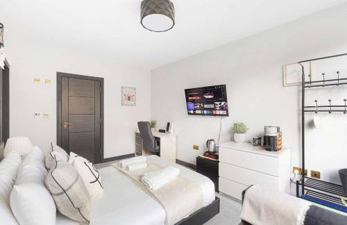 Modern En-suite Double - Queens Park - Foto 3