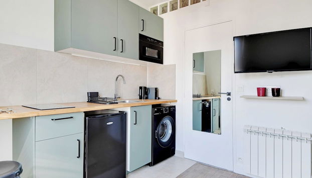 Intimate Studio for 2 People - Batignolles - Foto 5, Cocina privada