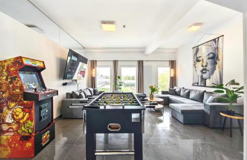 Loft für bis zu 12, Whirlpool, Infrarotsauna, Arcade-Spiele, Tischfußball, Wii - Foto 53