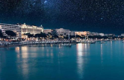 CANNES plage 2mn/45m2/vue mer/inernet/clim/parking privé - Photo 39