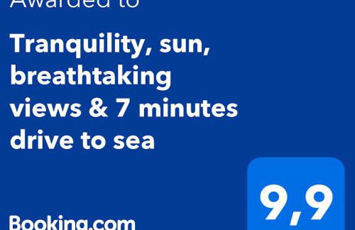 Tranquility, sun, breathtaking views & 7 minutes drive to sea - Foto 4