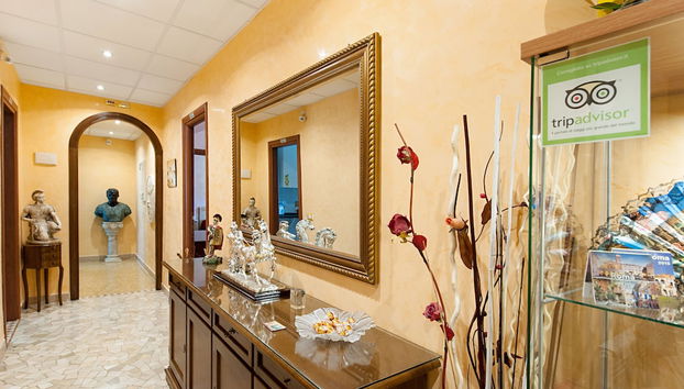 Zona de estar del vestíbulo