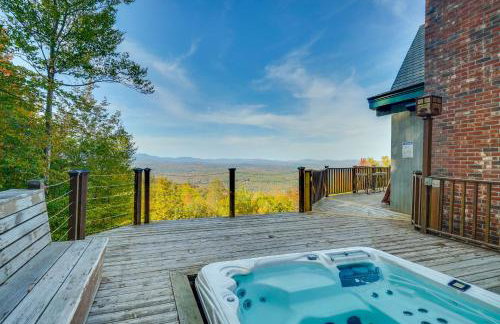 4 Mi to Stratton! Group Getaway with Deck and Views - Foto 2