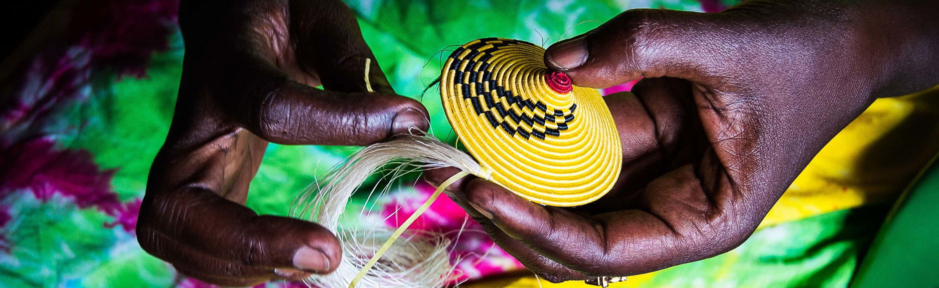 Oficina de artesanato em Kigali